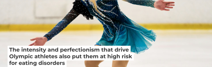 Several Olympic figure skaters have spoken publicly of their eating disorders in recent years. aire images/Moment via Getty Images